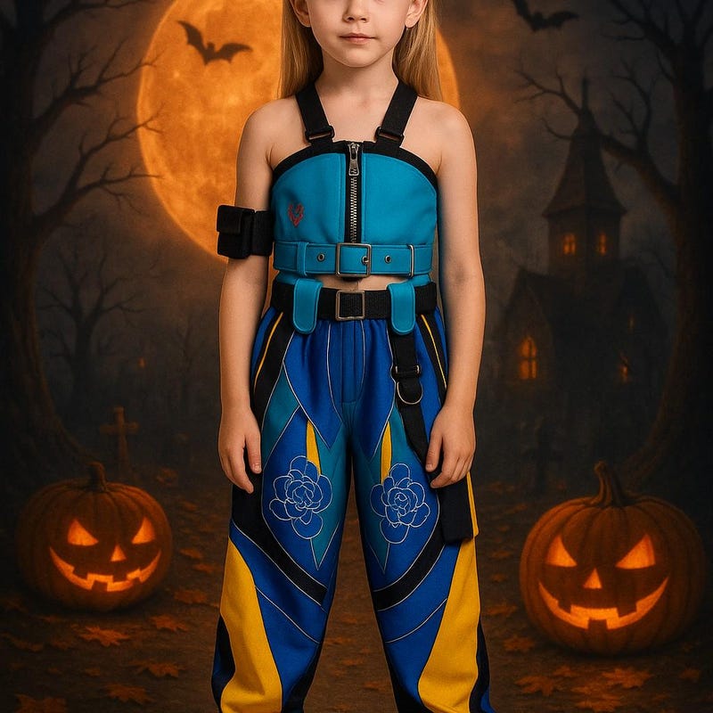 Kpop Zoey 2pc Huntrx Outfit