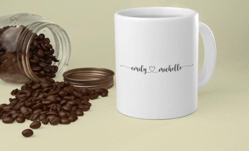 Custom Names SVG, Custom Couple Name SVG, Couple Names With Heart SVG, Custom Names With Heart png, Custom Name Printable Cut File