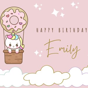 Birthday Invite PDF For Girls