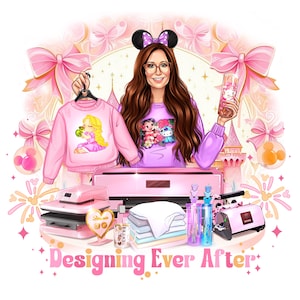 Crafter Logo, Cricut Craft Maker Logo, Hand Crafter Logo, T-shirts Designer, Tumbler Logo, Tumbler maker Branding, Cartoon Logo, Cartoon avatar