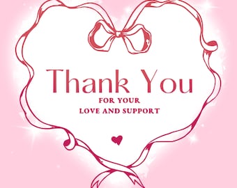 Tiny Thank You - Digital Art