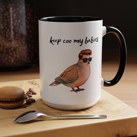 Conan O'Brien mug, Funny Bird Mug, Gift for Bird Lovers