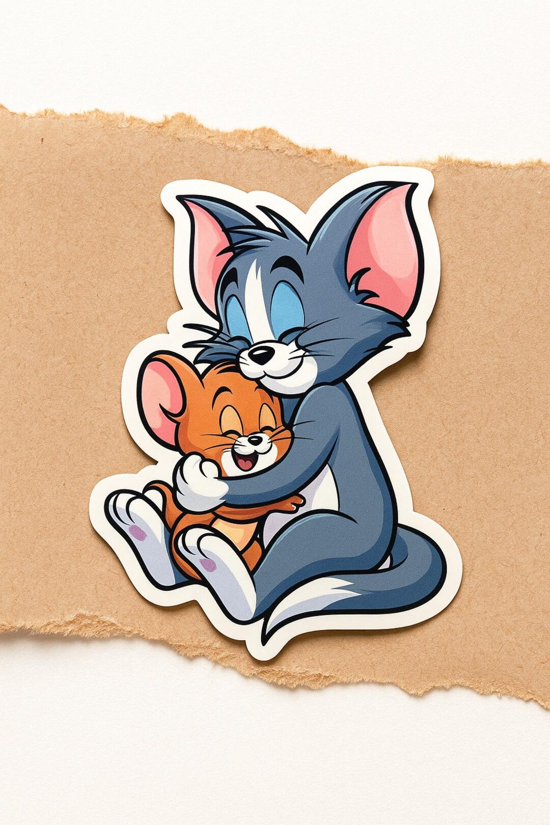 Tom Vector Sticker Tom and Jerry Stickers | Cartoon Stickers | Vinyl Decal | Laptop ...