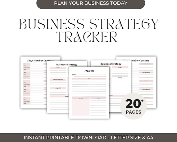 Editable Side Hustle Planner, Business Organizer, Productivity Journal, Income Tracker, Time Management Guide, Plan, Grow Your Side Business