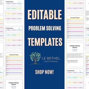 Agenda per la risoluzione dei problemi – Organizzatore giornaliero per la definizione degli obiettivi, il pensiero critico e la produttività | Diario di 30 giorni per la mentalità e il processo decisionale