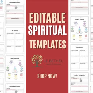 Spiritual Planner, Mindfulness Planner, Daily Gratitude Journal, Meditation & Prayer Tracker, Spiritual Journey Planner, Emotional Wellness