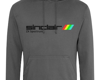 ZX スペクトラム ロゴ ダーク フード付きスウェットシャツ - Etsy 日本