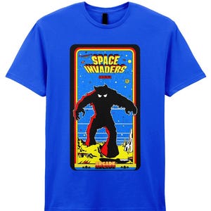 Retro Space Invaders T-shirt: Atari Gaming-tröja från 1980-talet