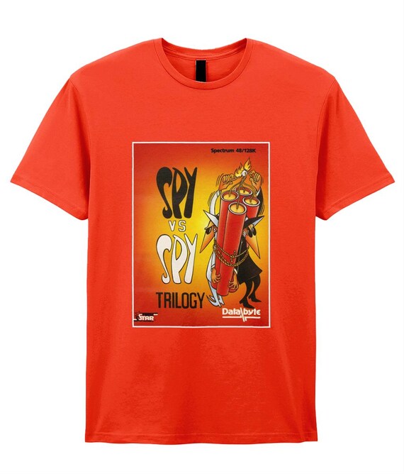 スパイ vs スパイ レトロ T シャツ: ZX スペクトラム 1980 年代