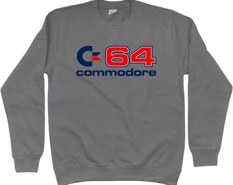 Commodore 64 AWDis  Classic Vintage Retro Jumper Sweatshirt