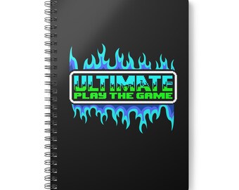 A5 Softcover Gamer Notebook: Vibrant Lined Journal