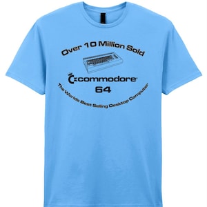 Commodore 64 T-Shirt: Vintage Geek Retro Computer Tee