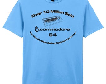 Commodore 64 T-Shirt: Vintage Geek Retro Computer Tee