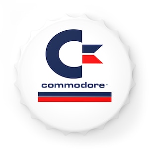 Retro Commodore 64 Bottle Opener - Perfect for Gamers, Gift for Dad, Barware, Kitchen Decor, Party Favor, Collectible Item