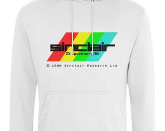 ZX スペクトラム ロゴ ダーク フード付きスウェットシャツ - Etsy 日本