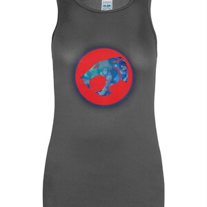 Thundercats Retro Weste AWDis Women's Cool 1980er Jahre Cartoon Logo Geek Spiel Re-Design Commodore Spectrum