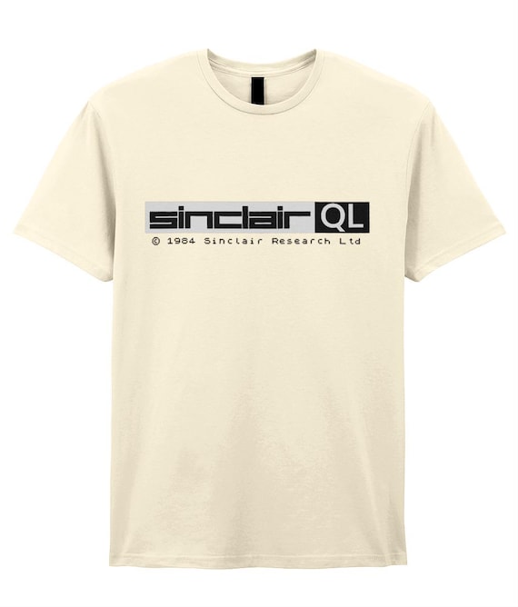ZX Spectrum QL 1984 Retro Gaming T-shirt - Gildan Softstyle
