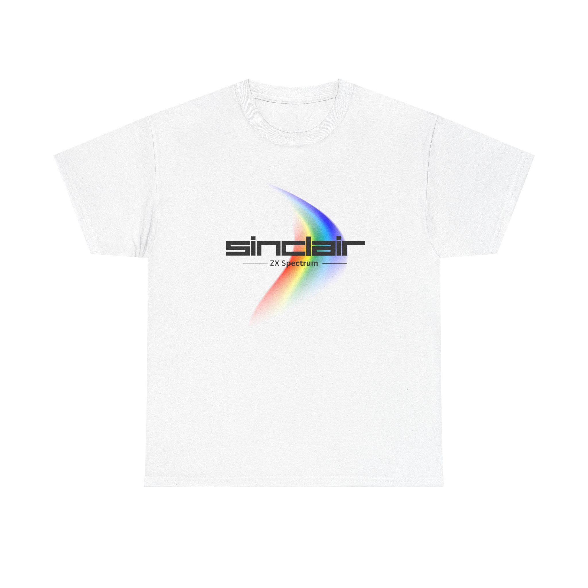 Retro Rainbow ZX Spectrum Tee: Vintage Style Graphic Shirt - Etsy