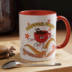 Caneca, caneca de café, caneca de café de cerâmica, xícara de café divertida para amantes de café, presente para amigos, caneca de humor de escritório, ideia de presente
