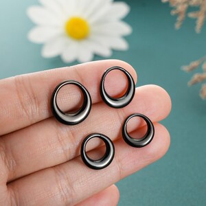 14G 16G Surgical Steel Chunky Septum Ring/Hinged Septum Clicker/Thick Septum Jewelry/Black Septum Piercing/Daith/Cartilage Hoop Earring/1PCS