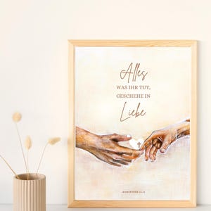 Jahreslosung 2024 "Alles was ihr tut, geschehe in Liebe"