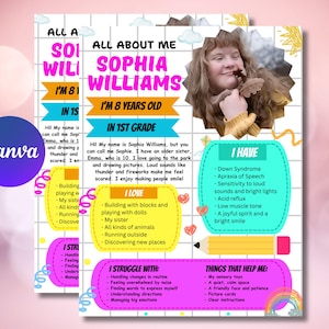 Editable Back to School