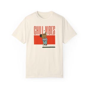 Unisex Chill Guys Tee| Dog Cartoon T-shirt, Funny Meme Shirt, TikTok Trending Meme Top, Gift For Him, Joke Shirt, Cool Dude T-shirt