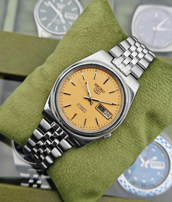 Seiko 5 yellow - Gem Seiko 5 yellow - Gem
