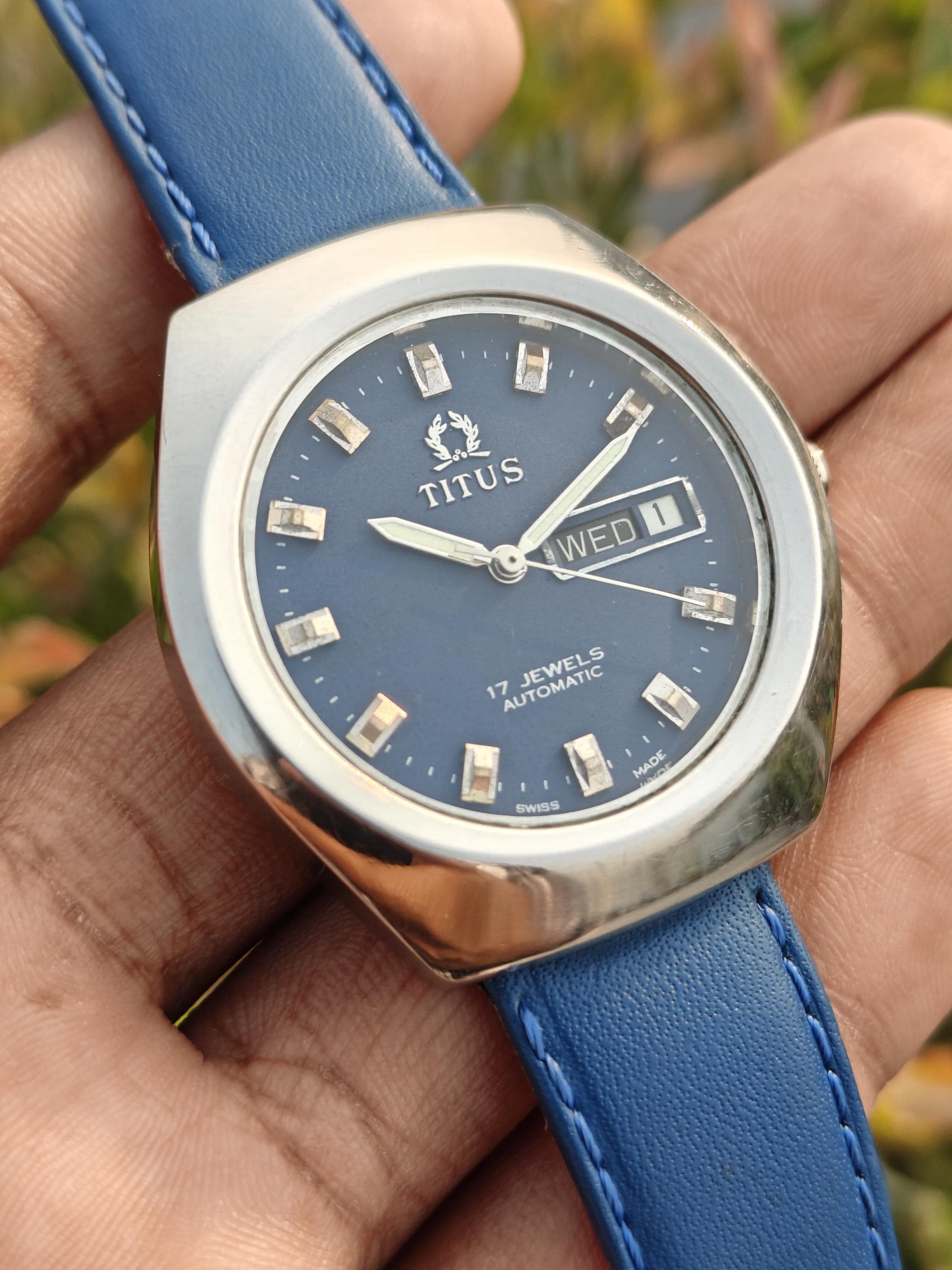 Titus Vintage Watch - Etsy