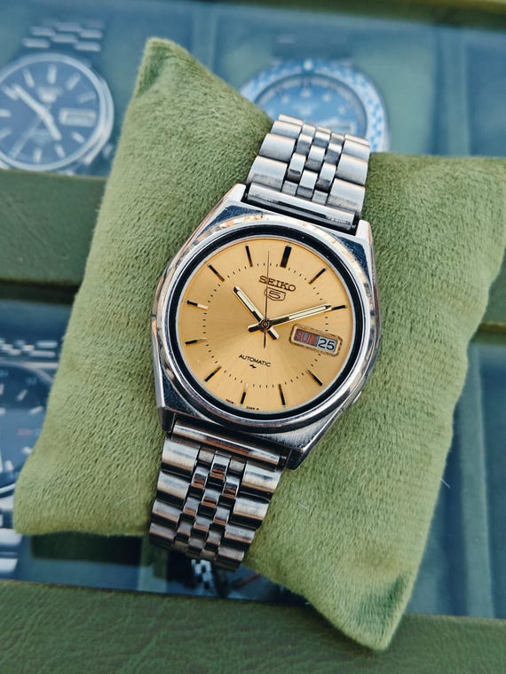 Seiko 5 yellow - Gem Seiko 5 yellow - Gem