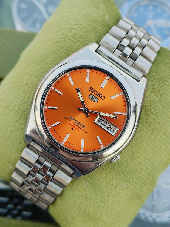 Seiko 5 orange - Gem