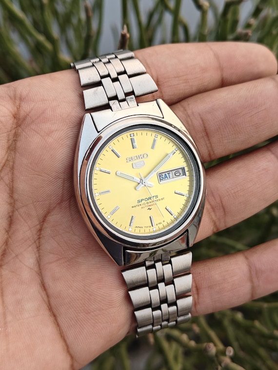 80s seiko 5 mens - Gem