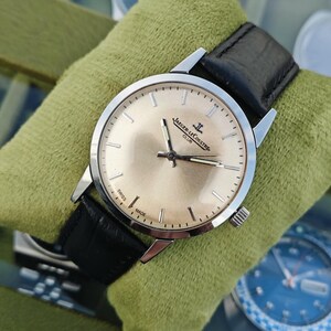 Vintage 1970's Refurbished Jaeger le-Coultre Manual Hand winding Wrist Watch. Gift for him, Swiss watch, collectible watch,