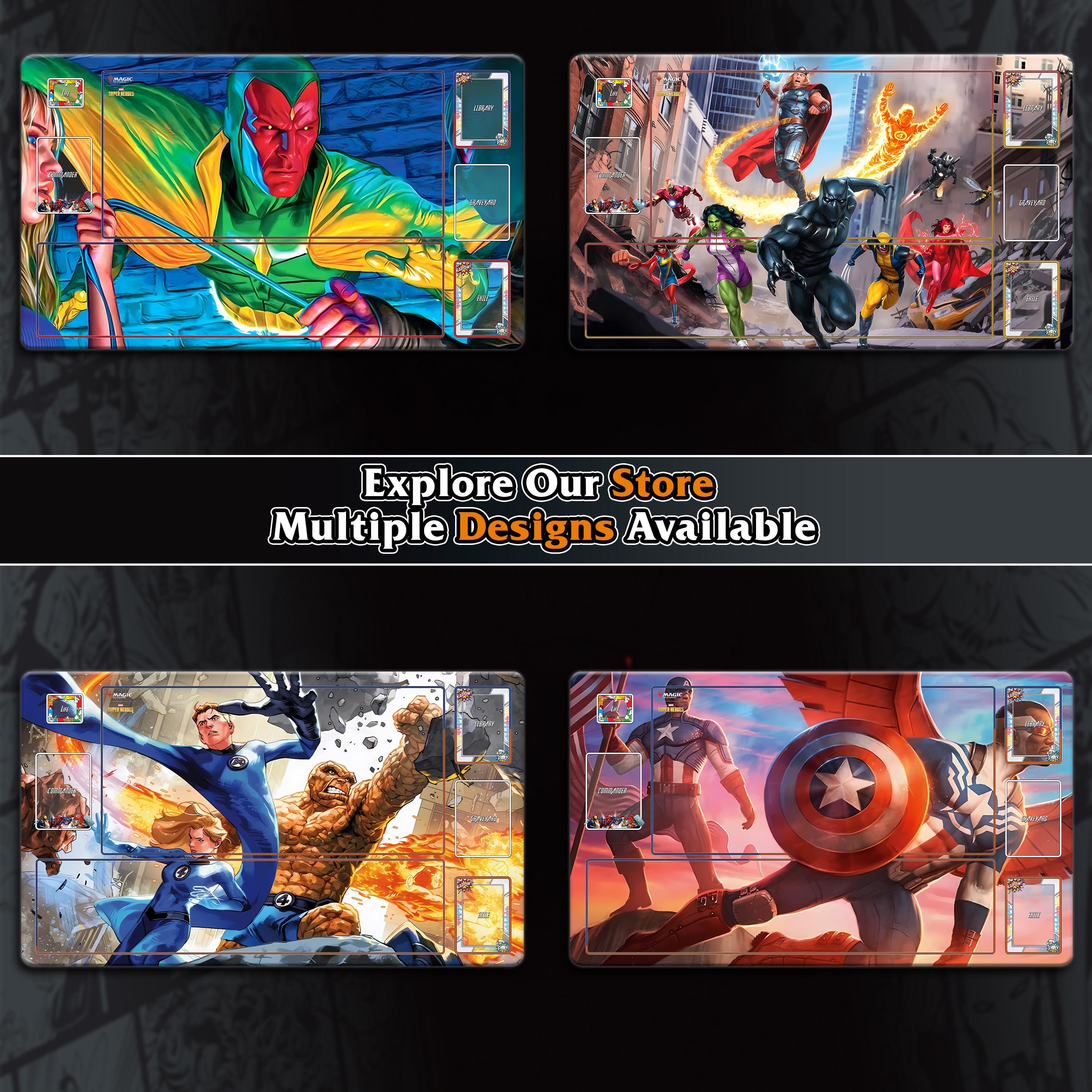 MTG × MARVEL スーパーヒーローズ プレイマット TCG | ヴィランズ