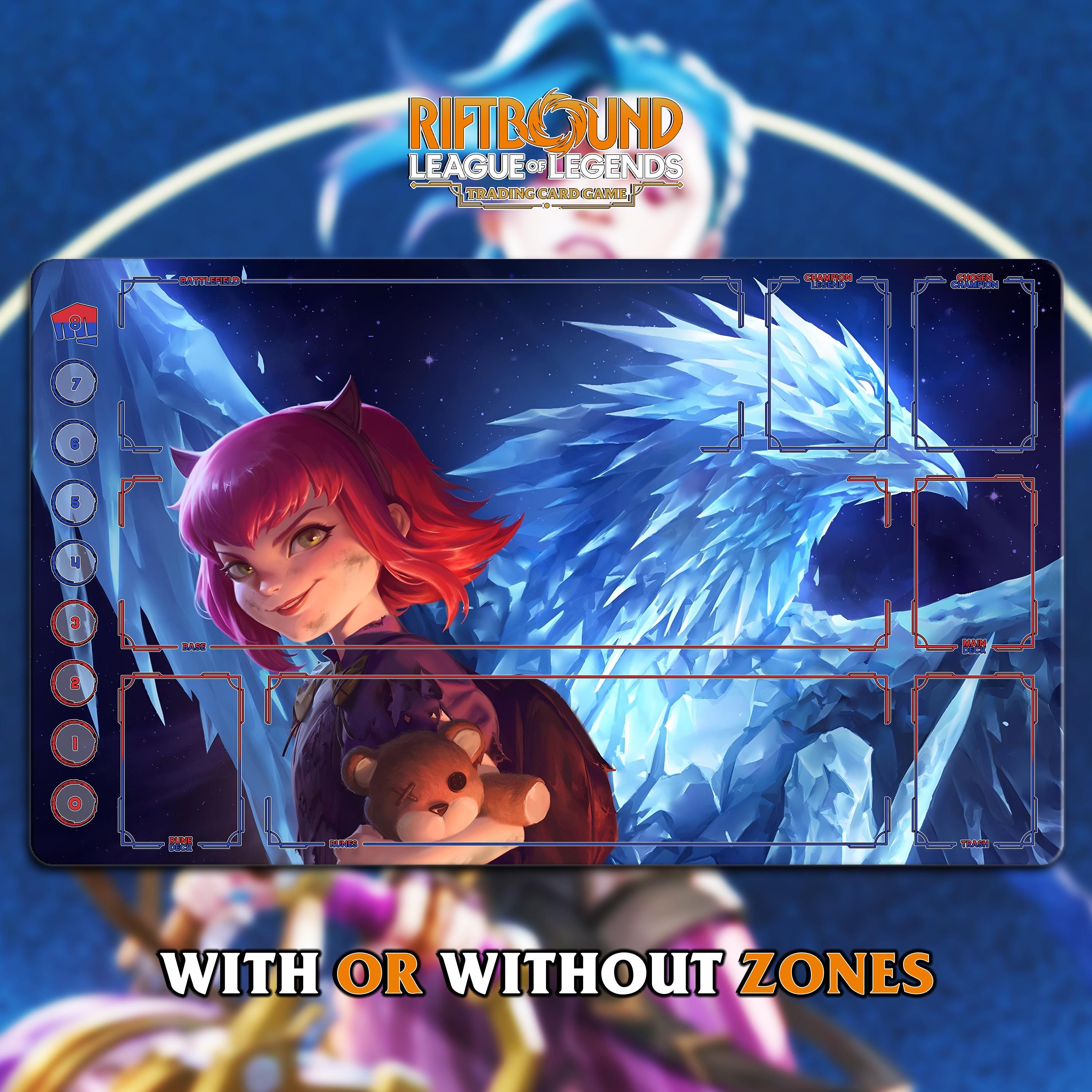 Riftbound League of Legends TCG | Annie X Anivia Playmat | (24x14 ...