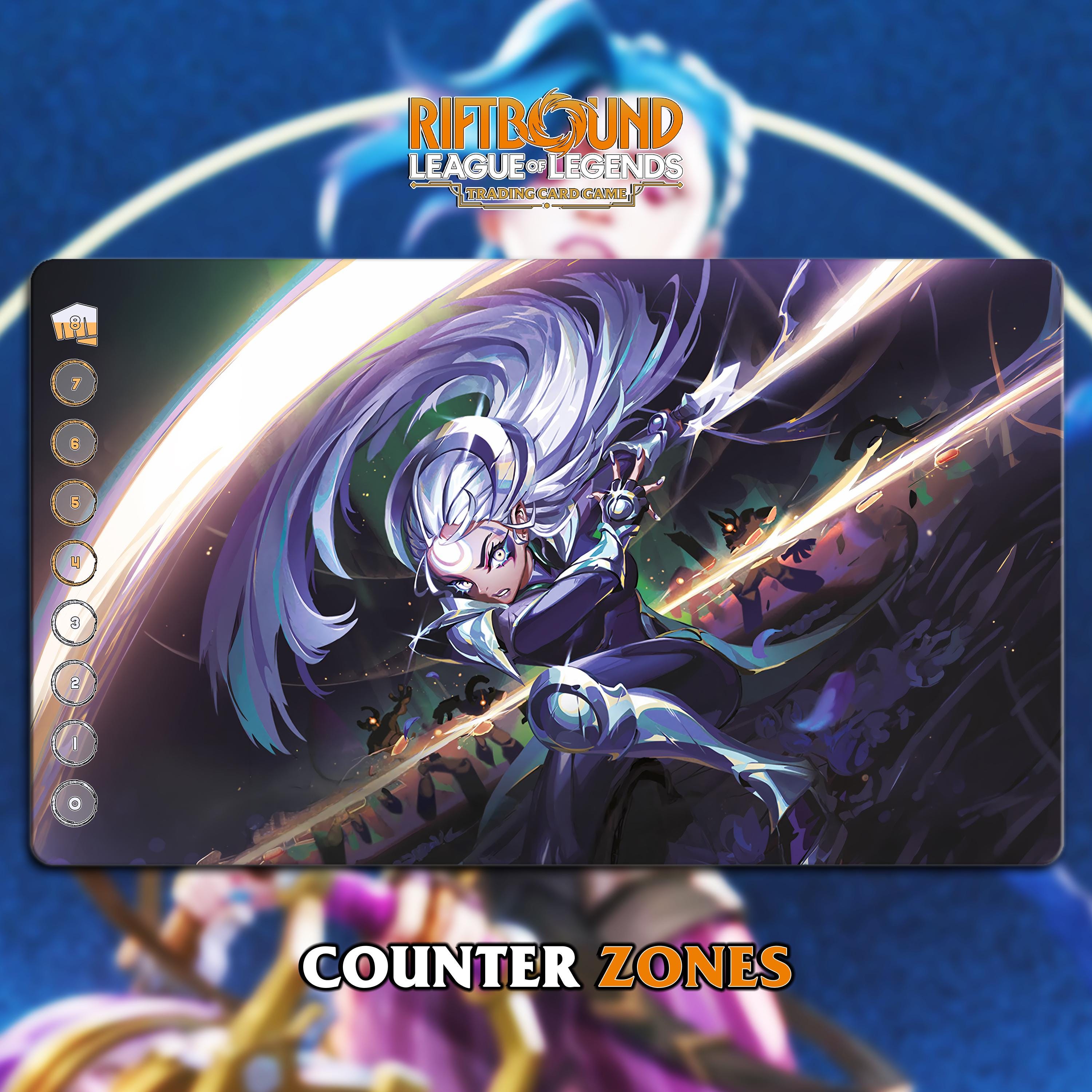 Playmat Riftbound | Diana - Scorn of the Moon | League of Legends