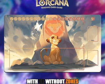 ディズニー ロルカーナ プレイマット - ライオンキング - それは心配