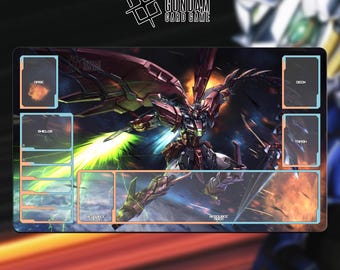 プレイマット ゴッドガンダム カードゲーム - ガンダムTCG / 24x14