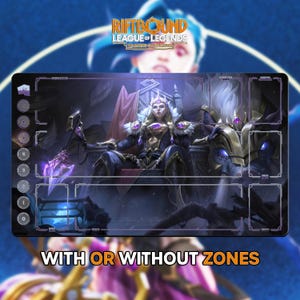 Sejuani Playmat | Riftbound League of Legends TCG (24x14 inches) | Stitched Edges