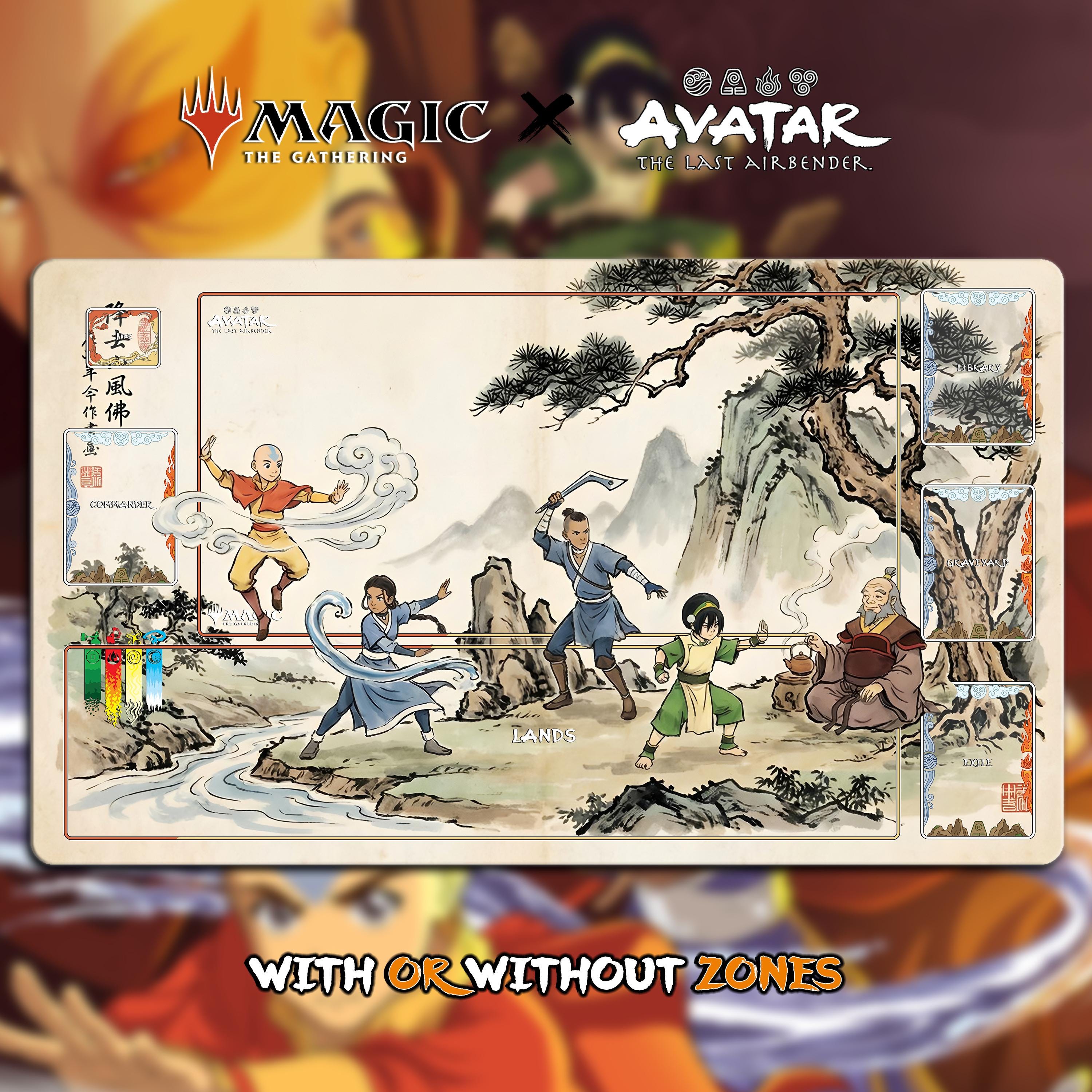 Avatar the last airbender mtg playmat - Etsy 日本