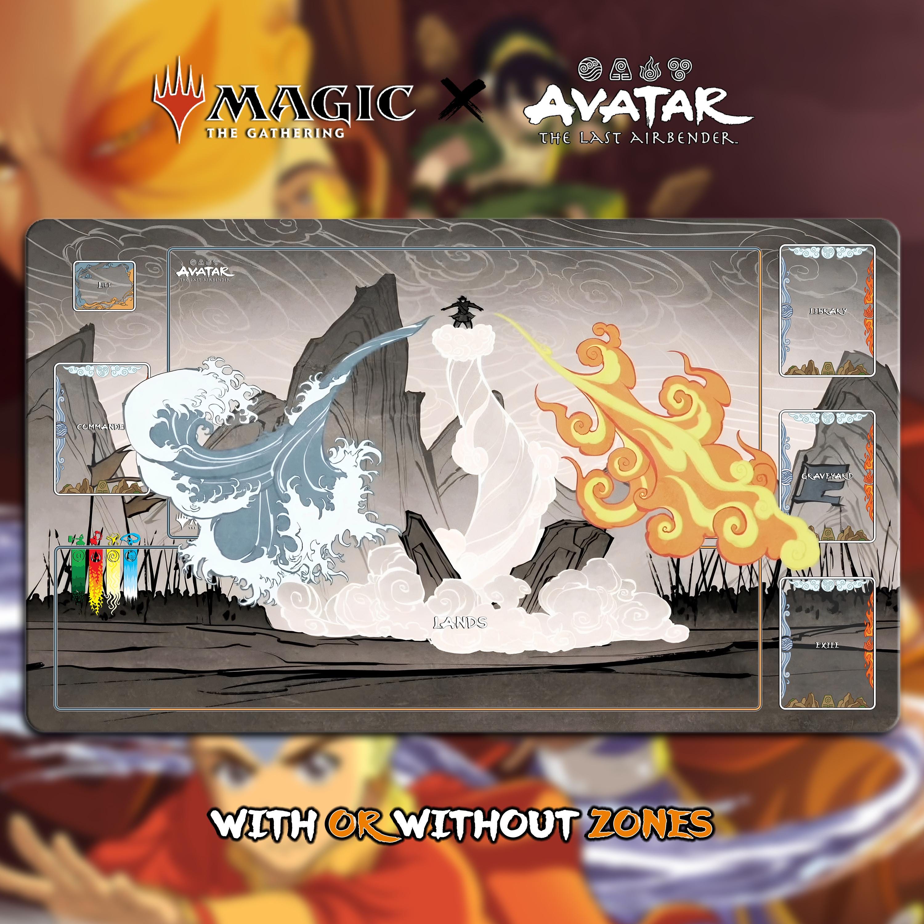 Avatar the last airbender mtg playmat - Etsy 日本