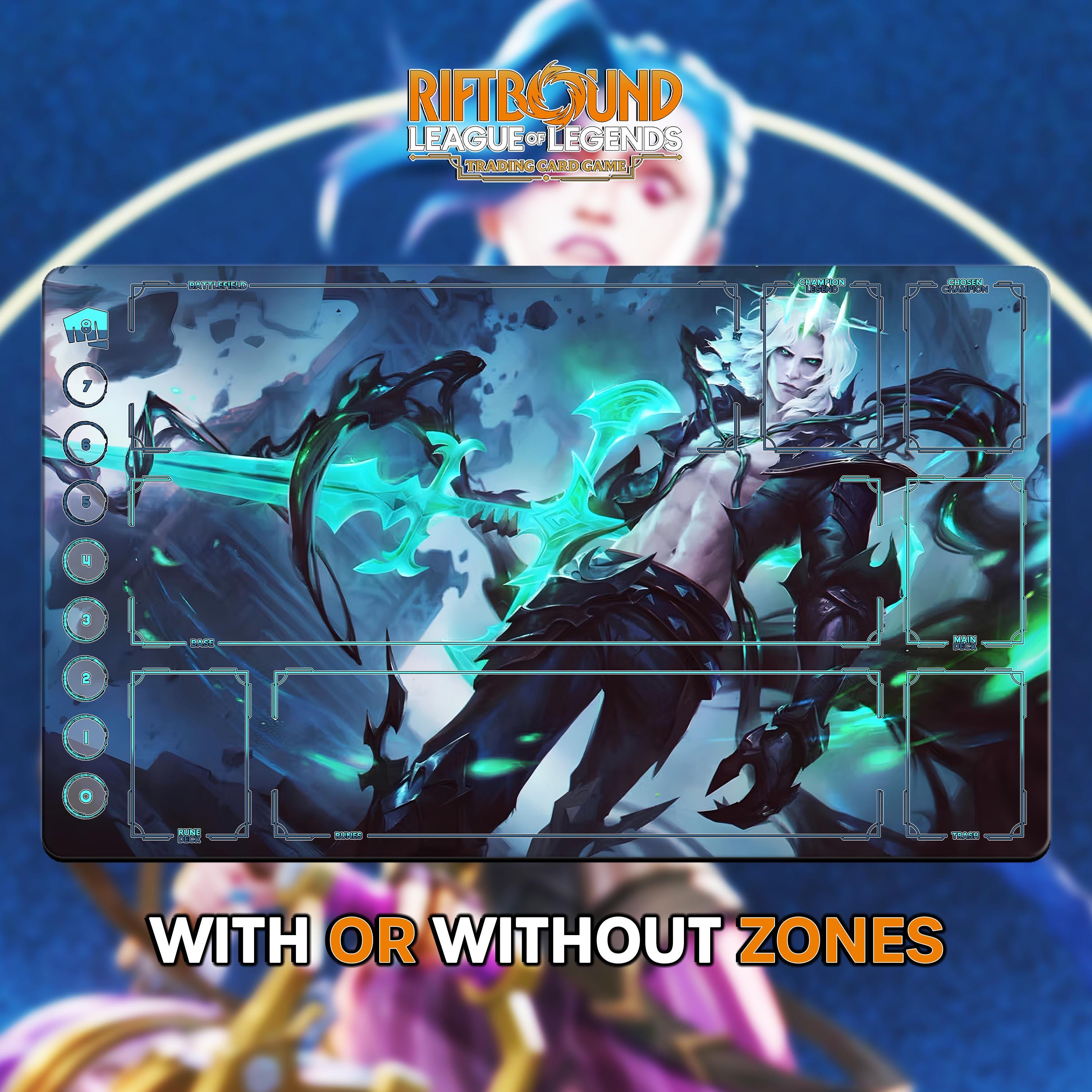 Viego Playmat | Riftbound League of Legends TCG (24x14 Inches