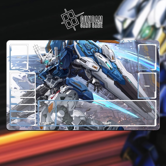 ガンダムTCGプレイマット | G-エアリアル | 14 x 24インチ (60 x 35 cm