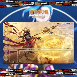 Azir Playmat | Riftbound League of Legends TCG (24x14 inches) | Stitched Edges