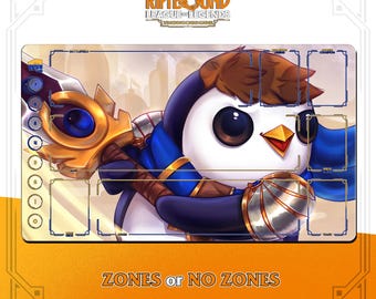 Tapete de juego de Pengu Garen / Riftbound League of Legends TCG (600 x 350 mm)