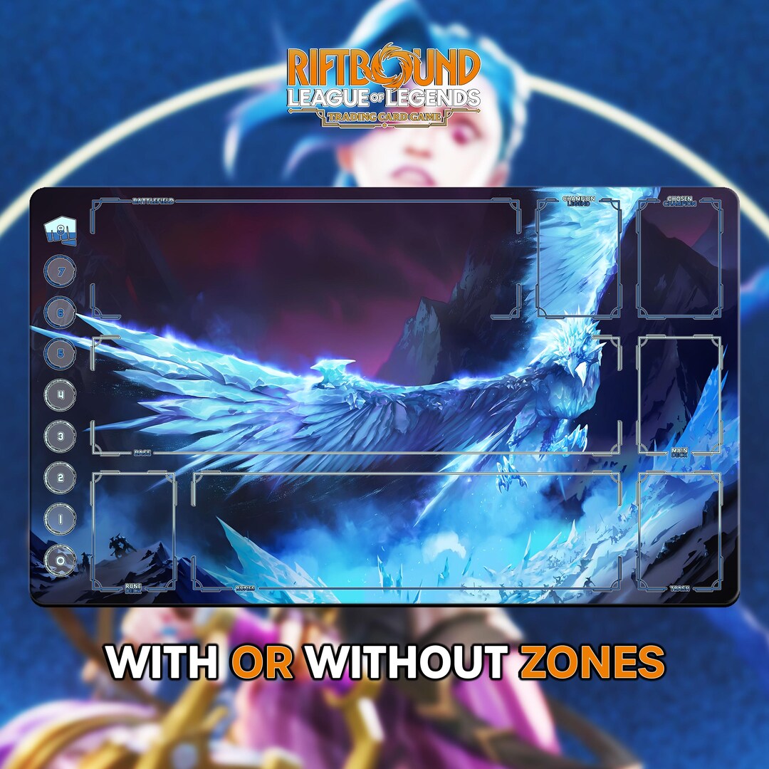 Anivia Playmat | Riftbound League of Legends TCG (24x14 Inches ...