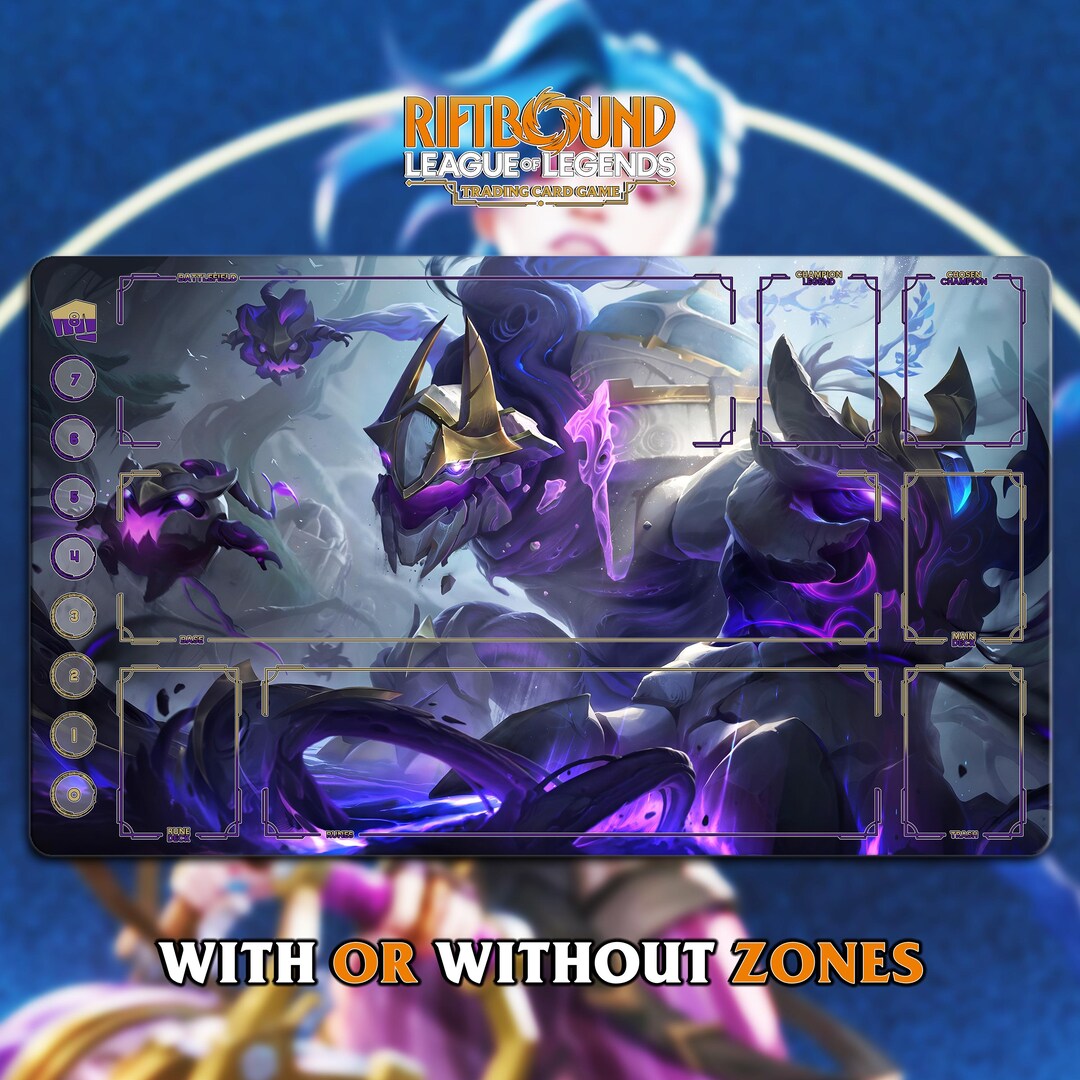 Riftbound League of Legends TCG | Corrupted Maokai Playmat | (24x14 ...