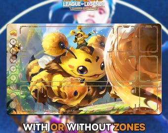 Tapete de juego de Nunu y Willump / Riftbound League of Legends TCG (600 x 350 mm)