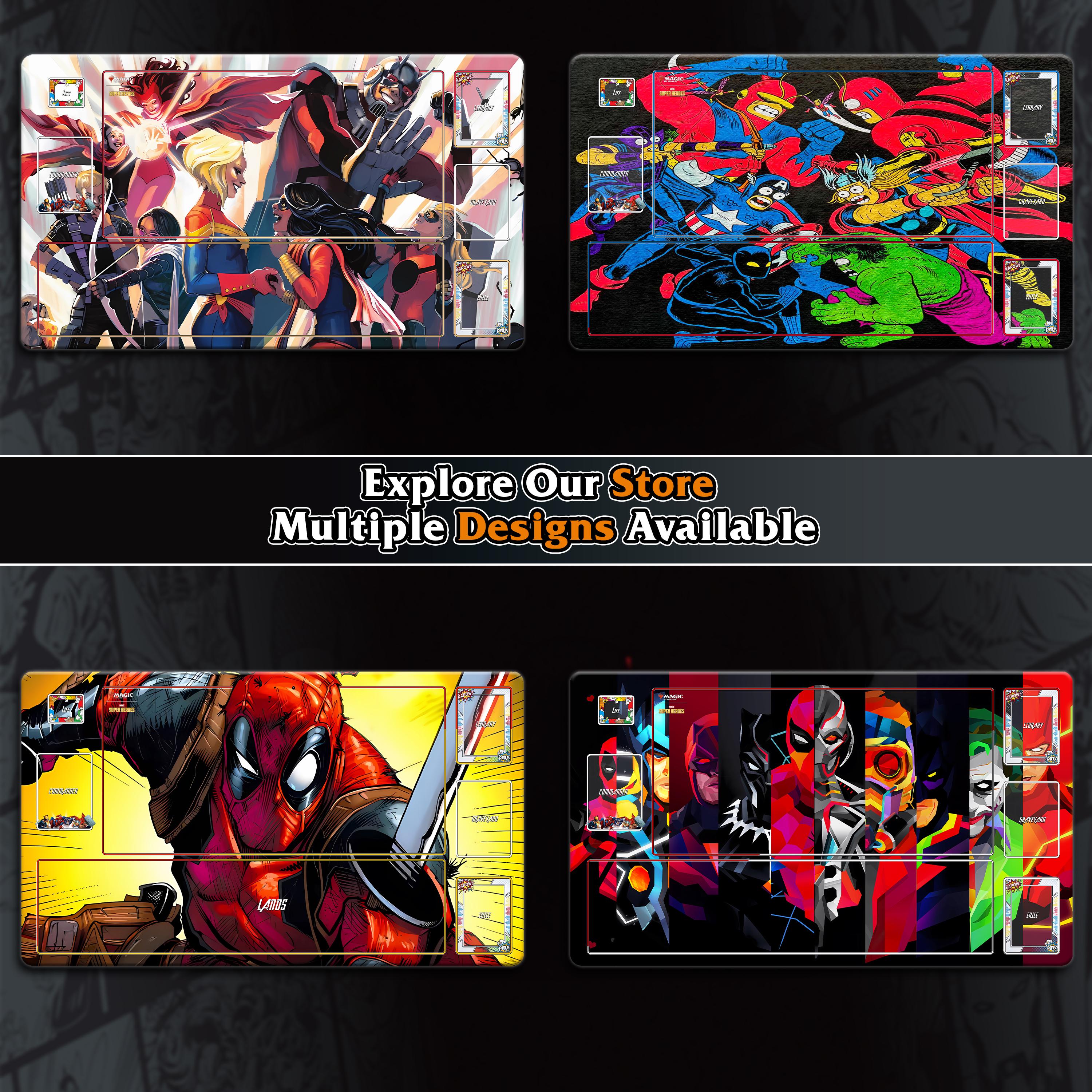 MTG × MARVEL スーパーヒーローズ プレイマット TCG | ヴィランズ