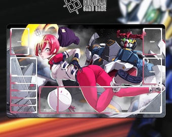 プレイマット GQUUUUUUX ガンダムカードゲーム ゾーン21A付き